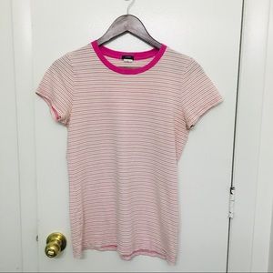 Jcrew Pinstripe Tee
